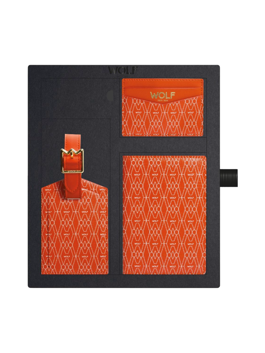 
Coffret cadeau de voyage « Signature » - Orange