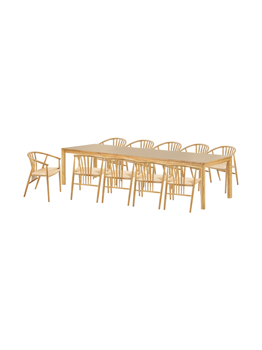 
Set da pranzo di design in 11 pezzi «Delphi»