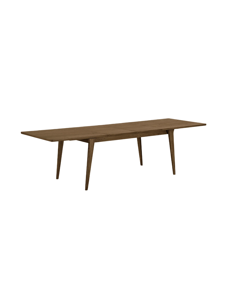 
Grande set da sala da pranzo di design in 7 pezzi «Darwin & Agustin» - Rovere Marrone scuro