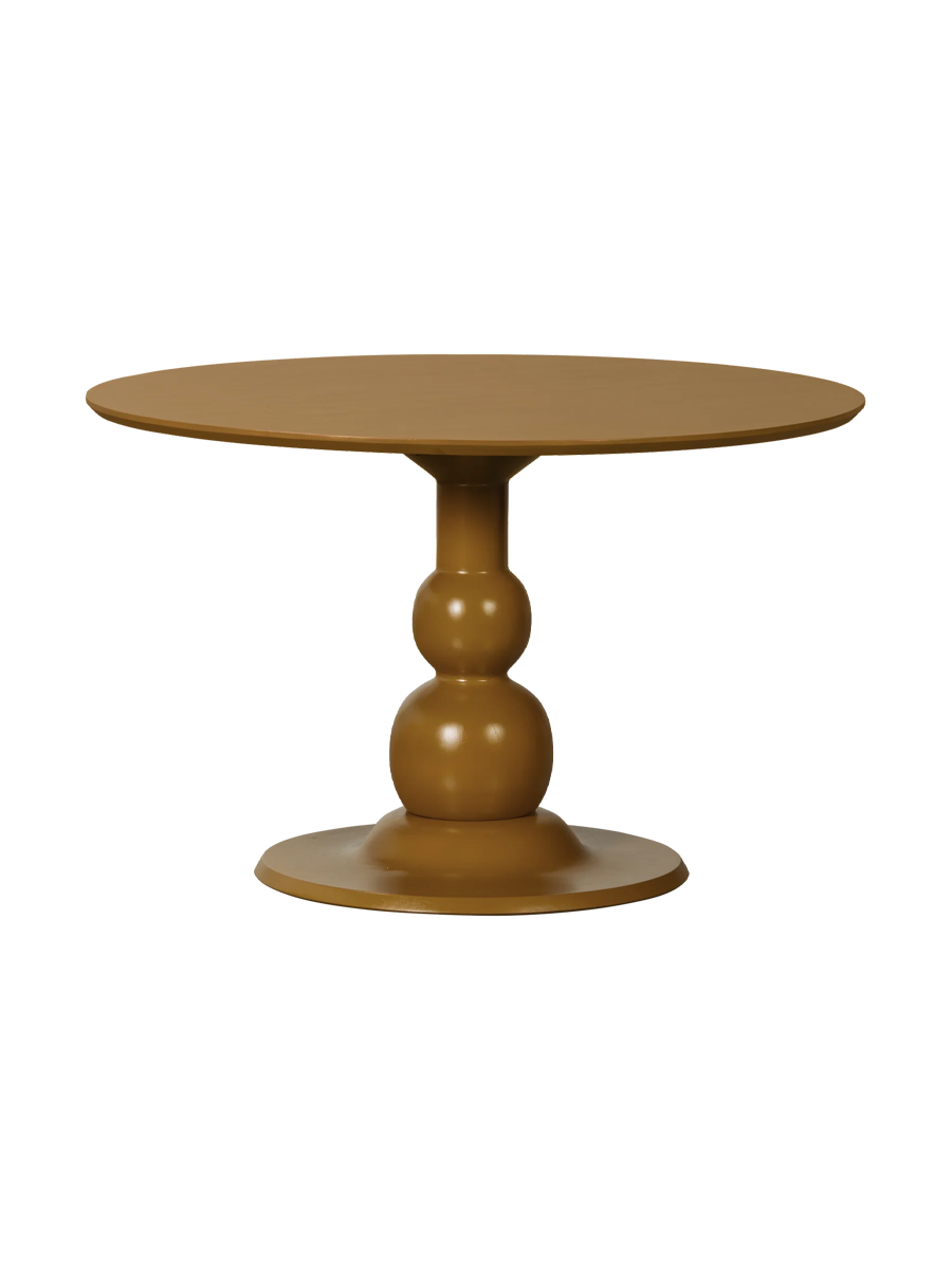 
Round Solid Wood Design Dining Table "Blanco" - Ø 120 cm