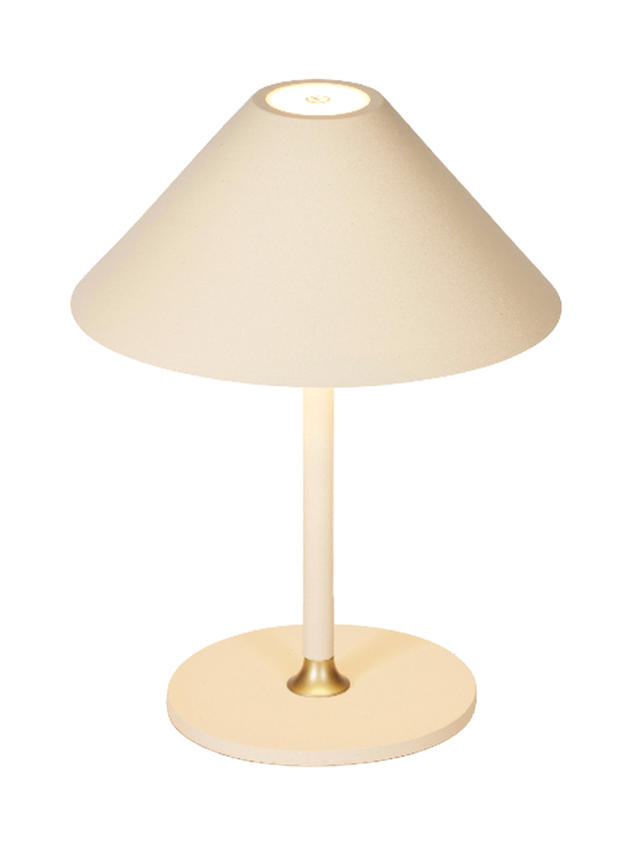 
"Hygge" Outdoor Design Table Lamp - Cream / Small