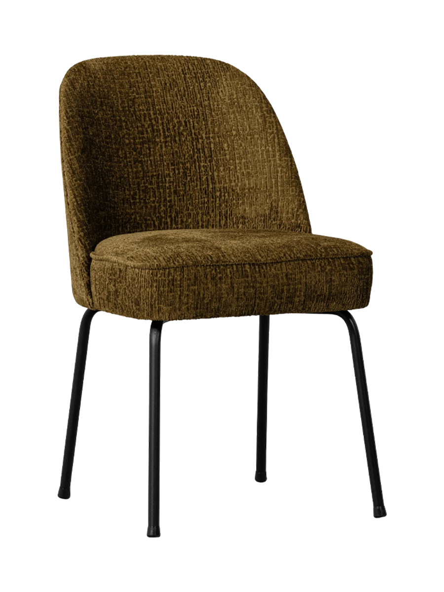 
Sedia da pranzo di design «Vogue», disponibile in molti colori - Ottone satinato