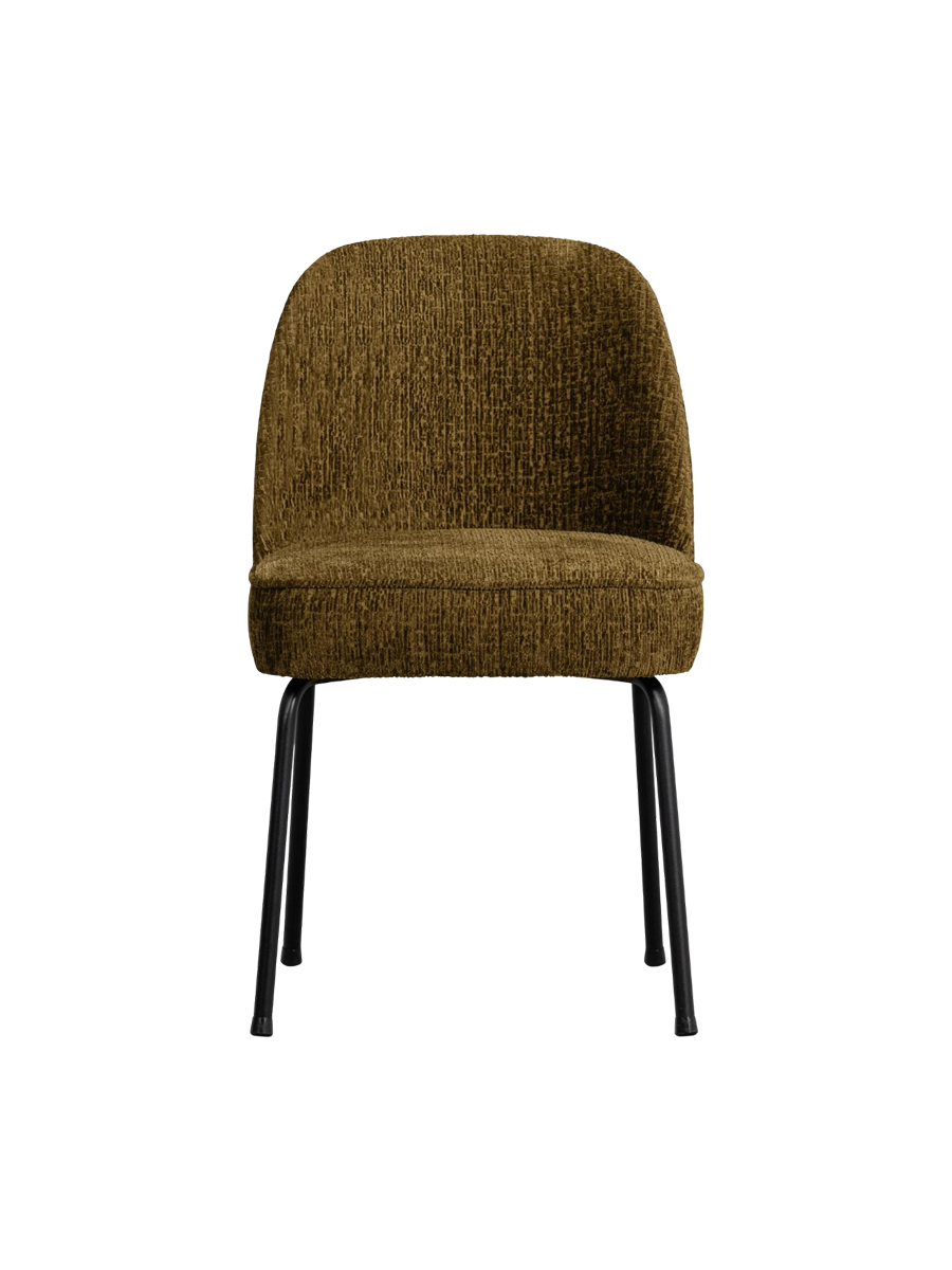 
Sedia da pranzo di design «Vogue», disponibile in molti colori - Ottone satinato