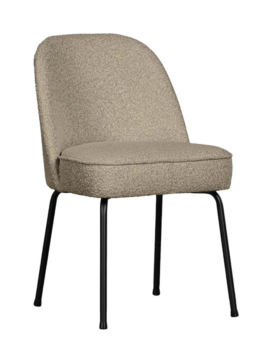 
Sedia da pranzo di design «Vogue», disponibile in molti colori - Beige Bouclé