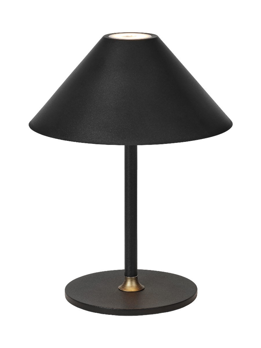 
"Hygge" Outdoor Design Table Lamp - Black / Large