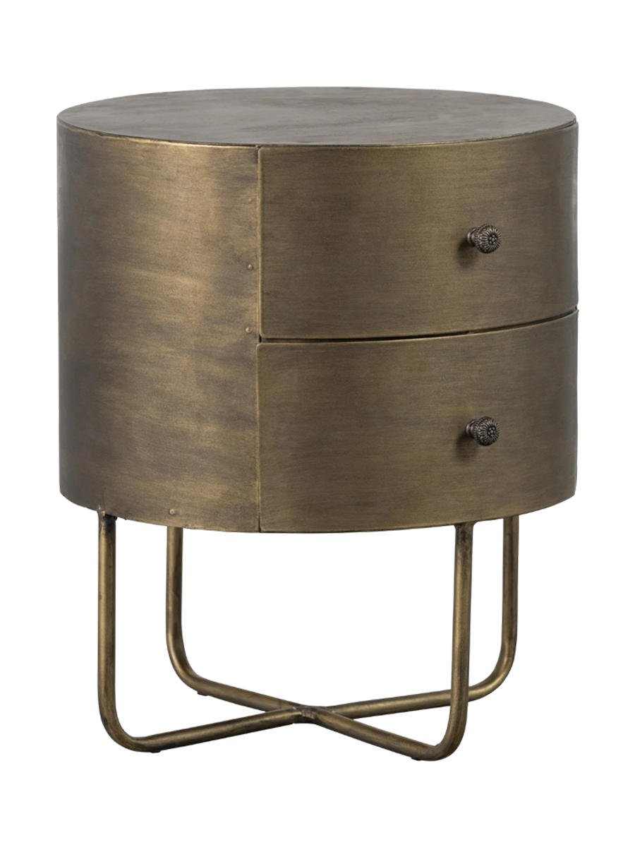 
"Glossy" Designer Side and Nightstand
