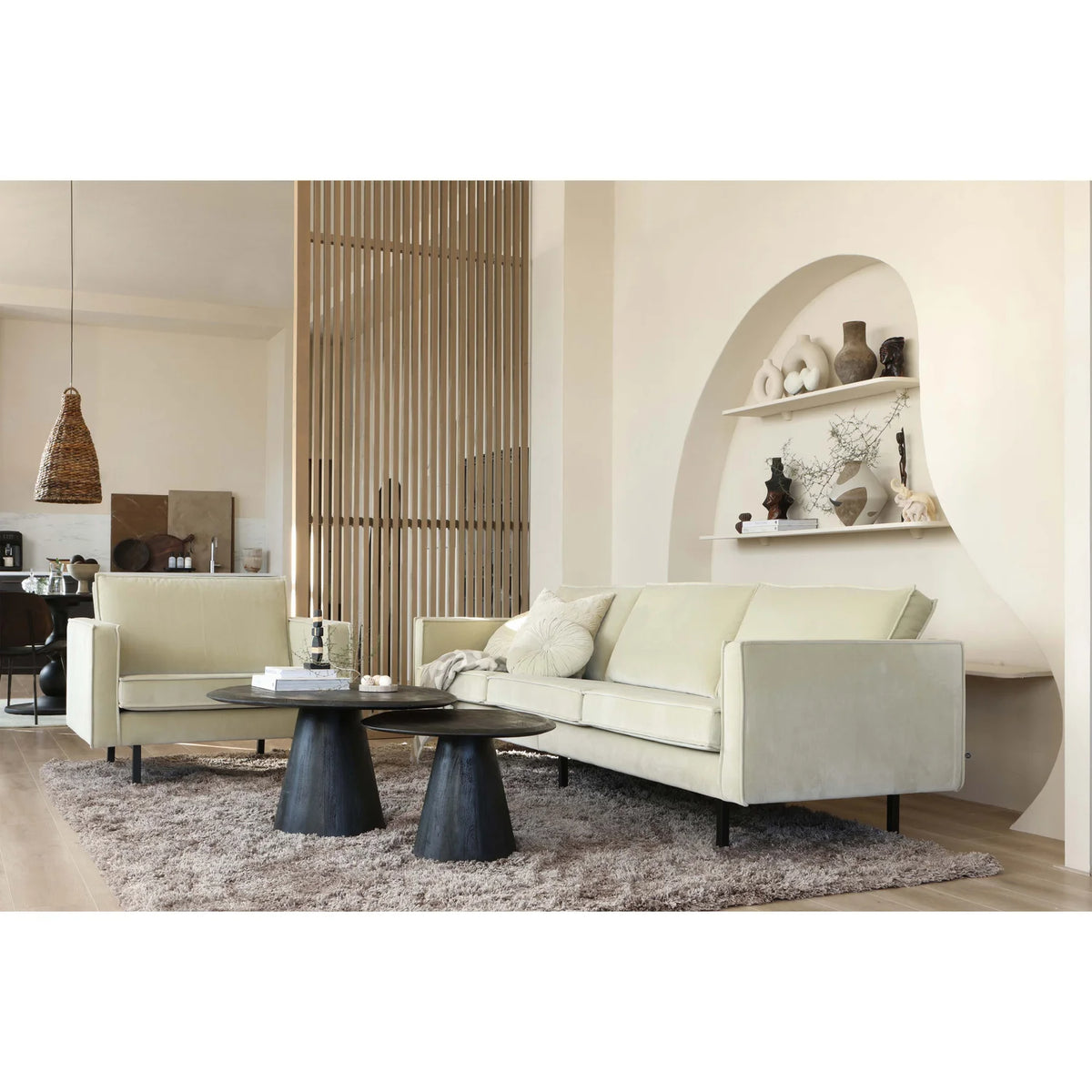
Tavolino da salotto di design Massvier «Posture» 120 x 80 cm