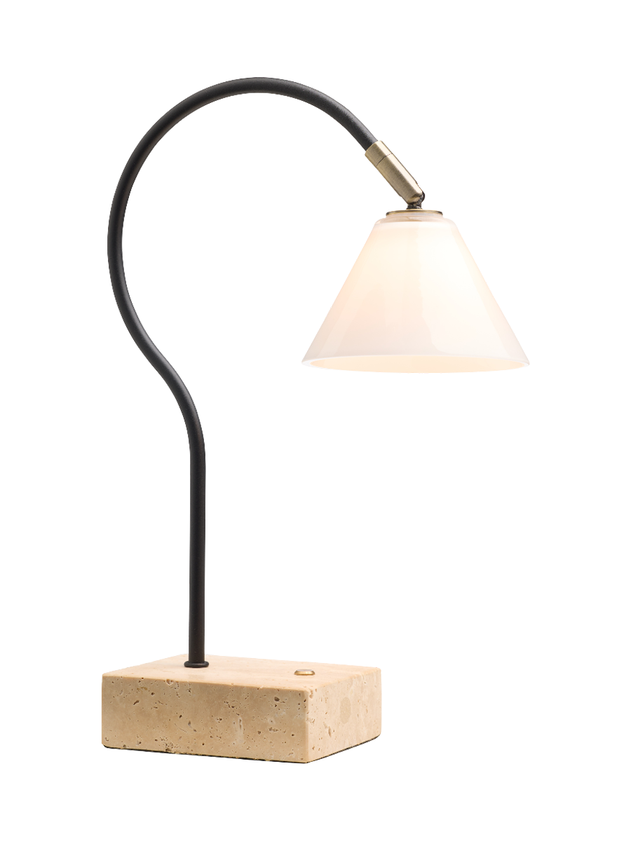 
Lampada da tavolo di design a LED "Question" - Nero