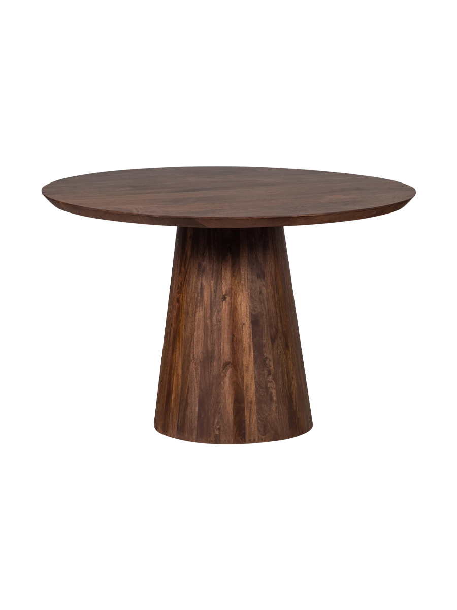 
Solid Wood Designer Dining Table "Limit" - Ø 130 cm
