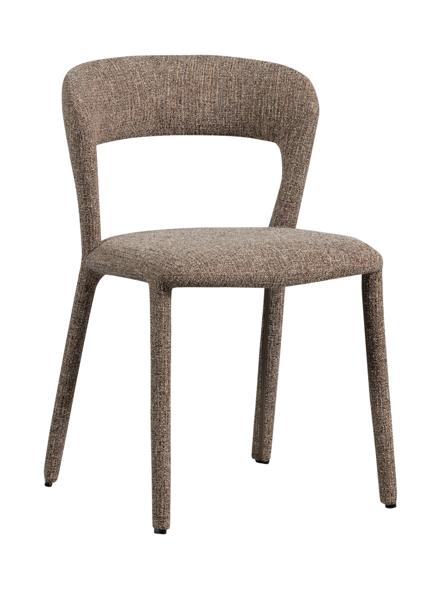 
Sedia da pranzo di design «Noblet» - Melange sabbia