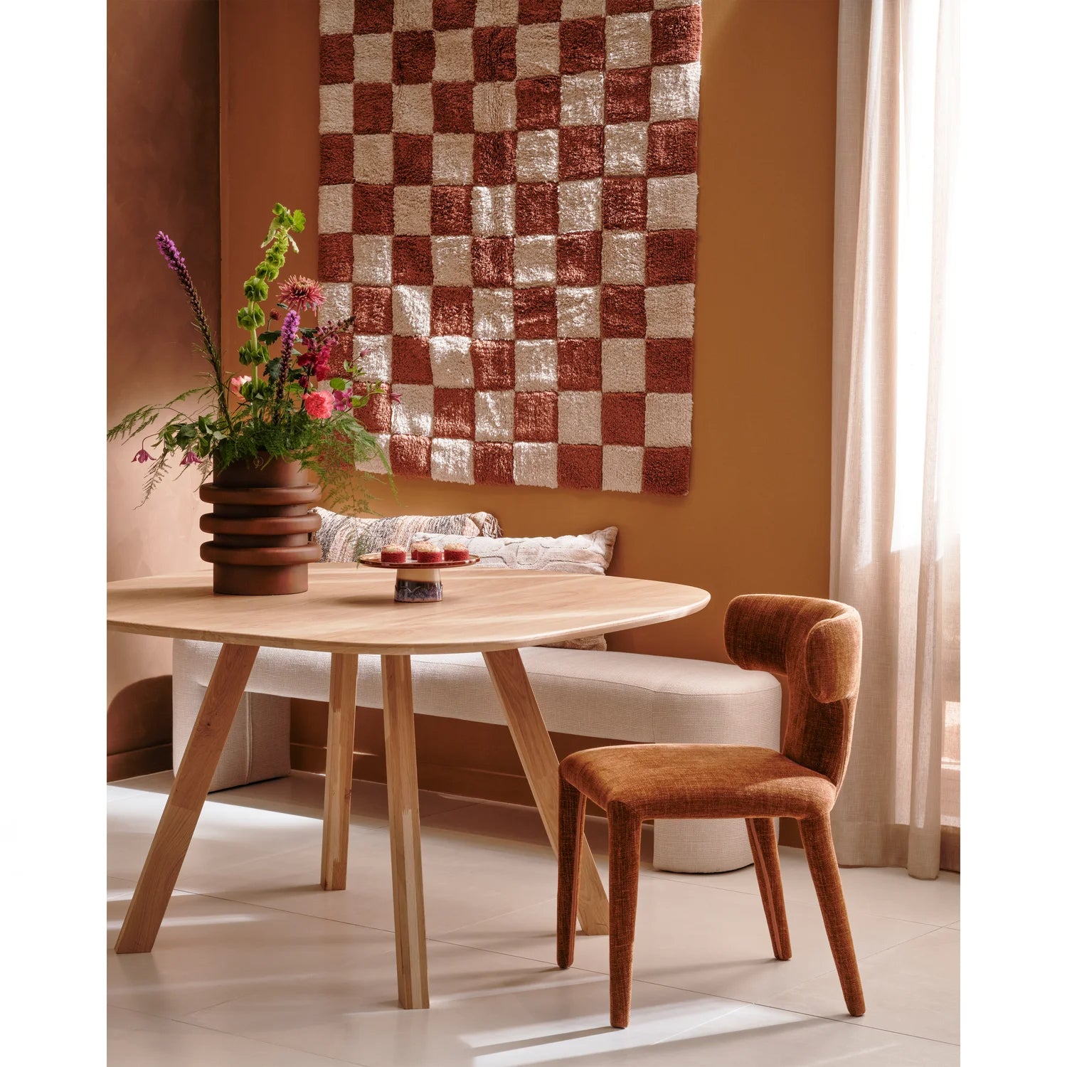 
Design Esszimmerstuhl „Permito“ - Cinnamon