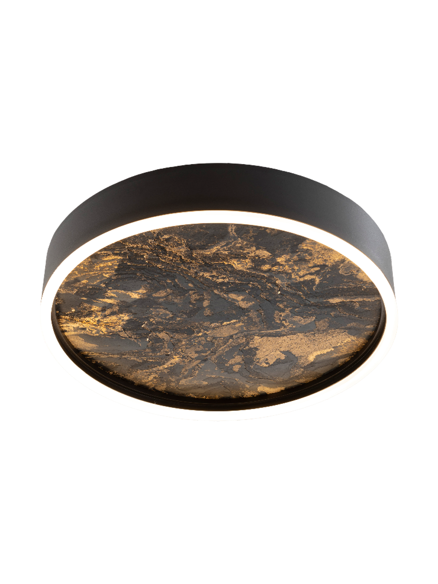 
LED Design Deckenlampe „Stone“ mit Farbtemperatursteuerung - Ø 40 cm