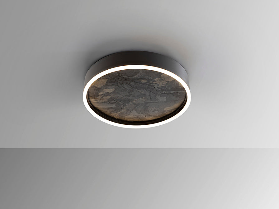 
Plafoniera di design a LED «Stone» con regolazione della temperatura del colore - Ø 40 cm