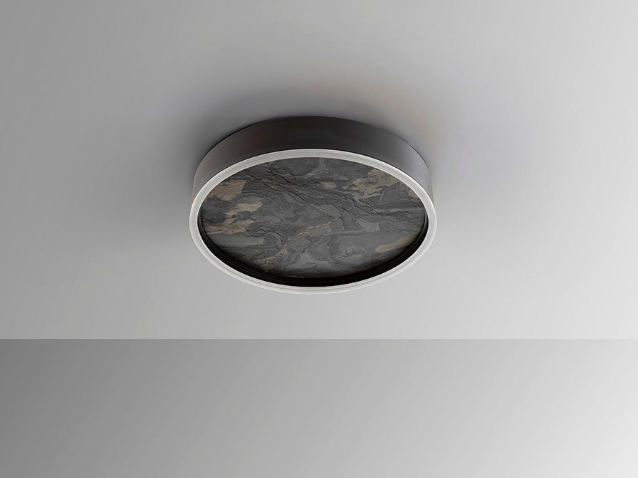 
Plafoniera di design a LED «Stone» con regolazione della temperatura del colore - Ø 40 cm