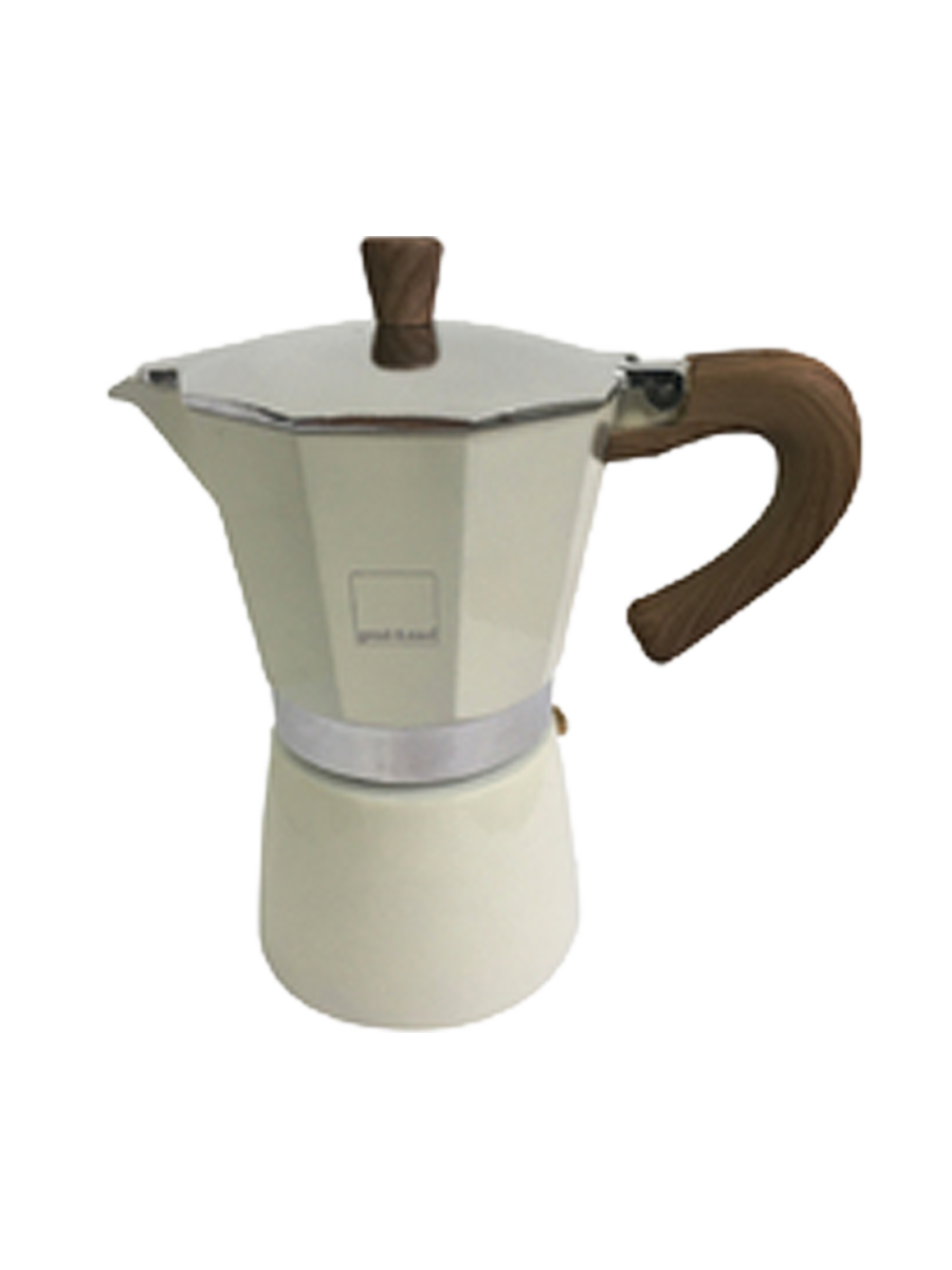 
Designer Espresso Maker "Venecia" - Cream - for 3 cups