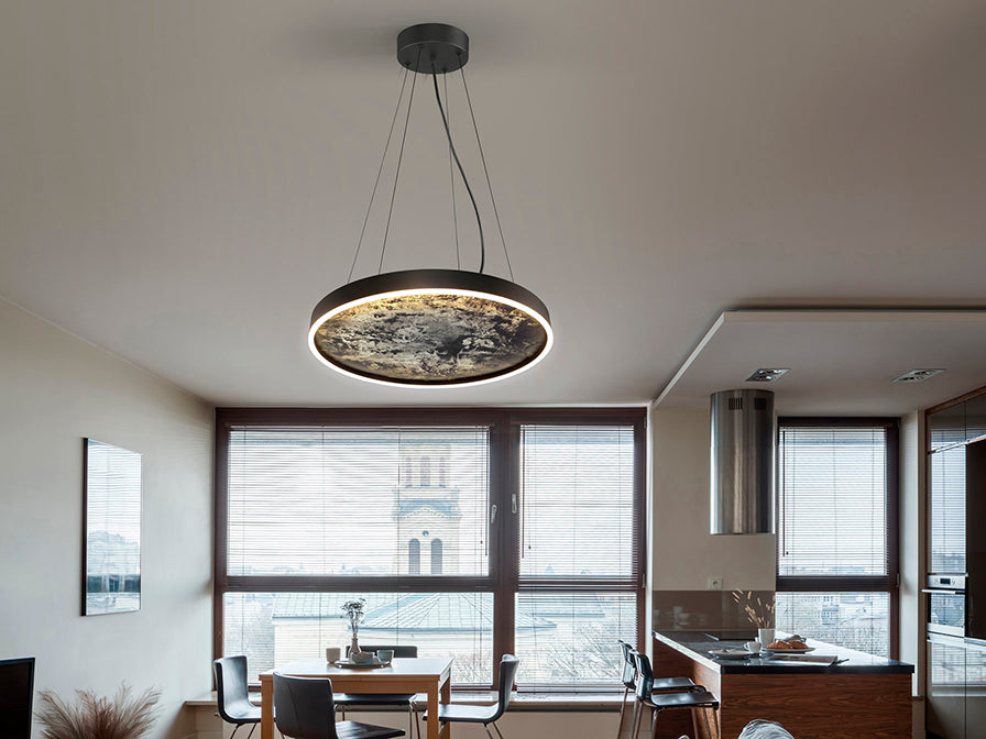 
Lampada a sospensione LED di design „Stone“ con regolazione della temperatura di colore