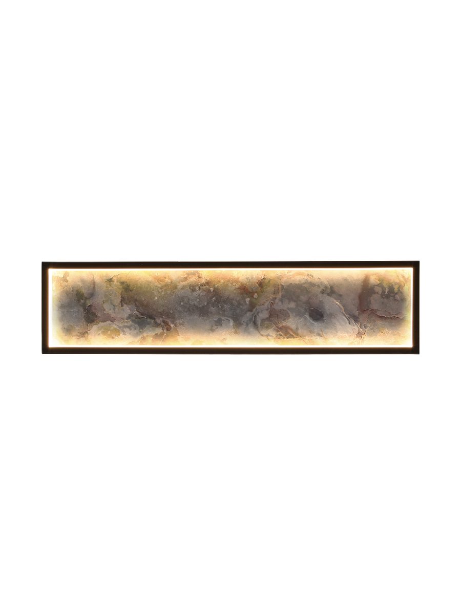 
Lampada da parete e plafoniera di design a LED «Stone» con regolazione della temperatura del colore - 15 x 100 cm