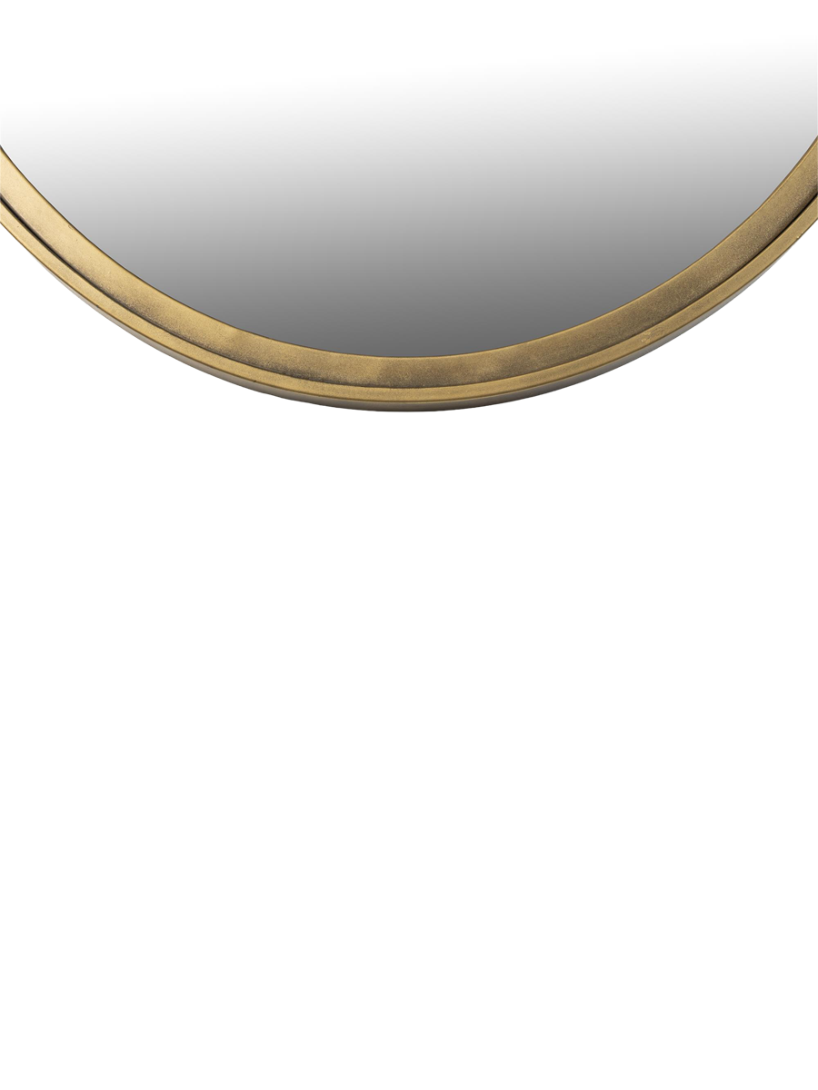 
"Matz" Oval Design Wall Mirror, Various Sizes - 80 x 60 cm / Gold