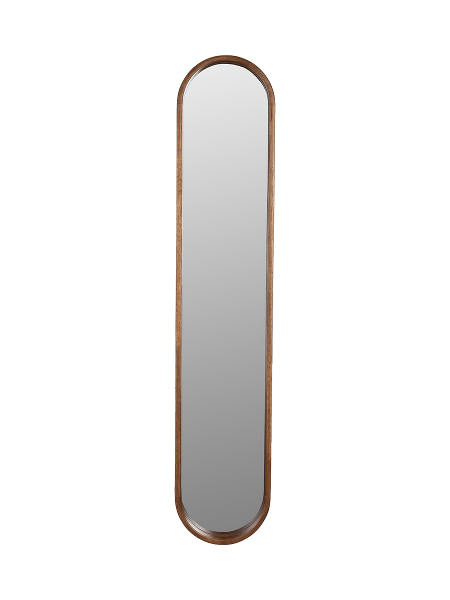 
"Nyko" Designer Wall Mirror with Wooden Frame, various sizes - 120 x 24 cm