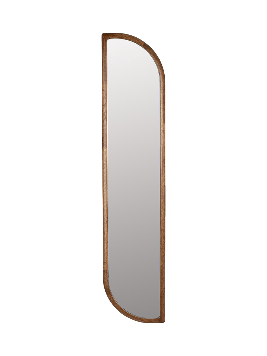 
"Nyko" Designer Wall Mirror with Wooden Frame, various sizes - 120 x 26 cm