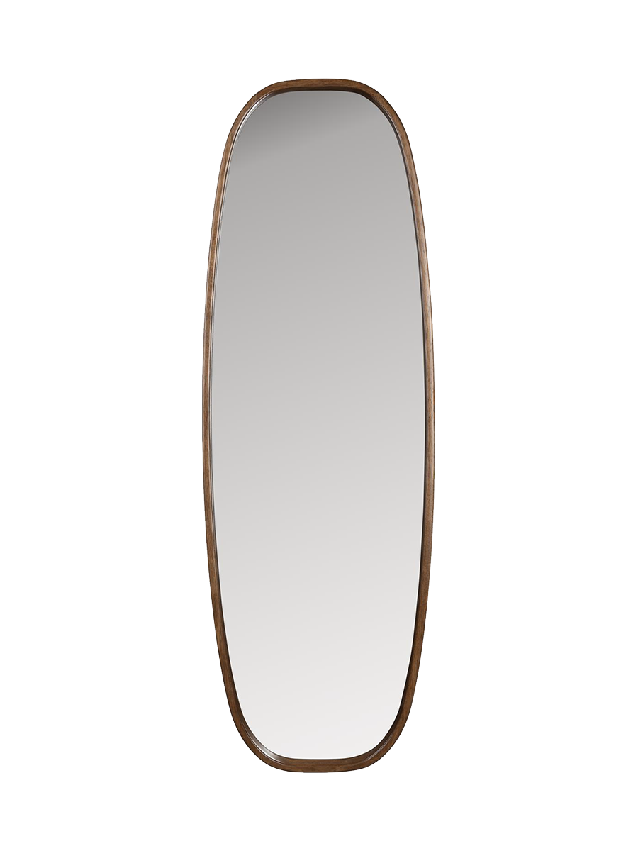 
"Nyko" Designer Wall Mirror with Wooden Frame, various sizes - 120 x 40 cm
