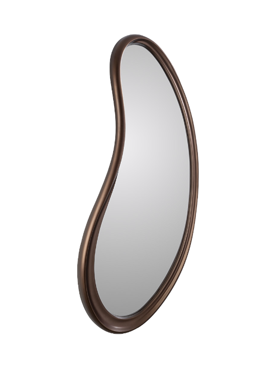 
Large Designer Wall Mirror “Brigitte” - Rose Gold