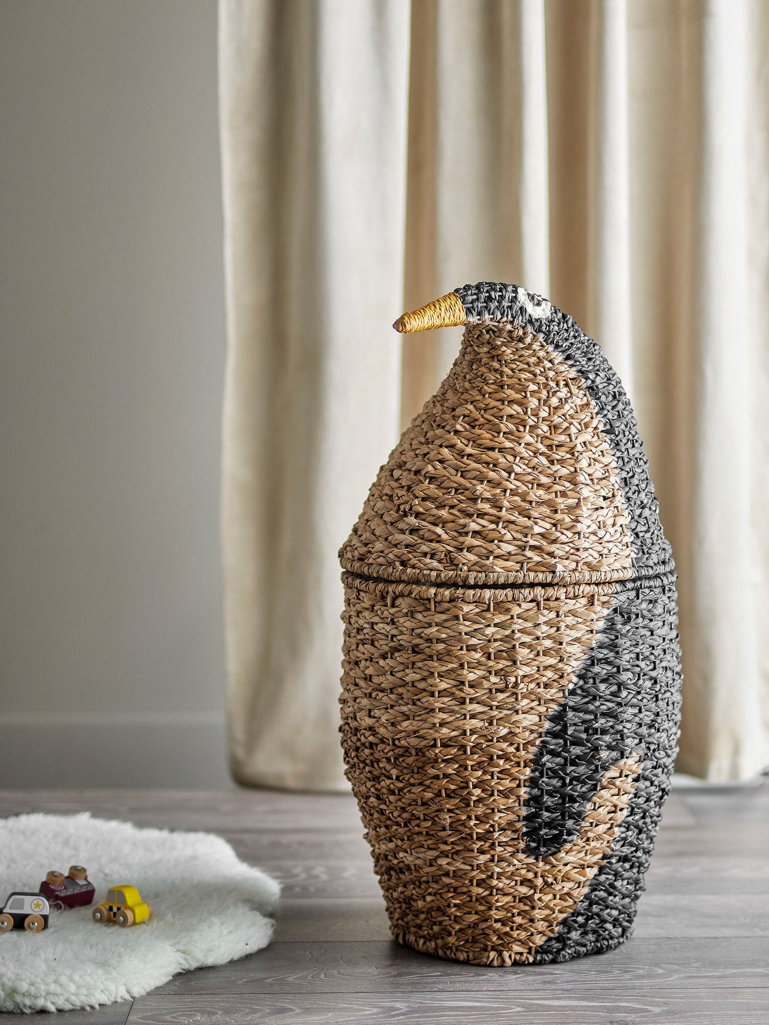 
Panier de rangement « Tazia » avec couvercle