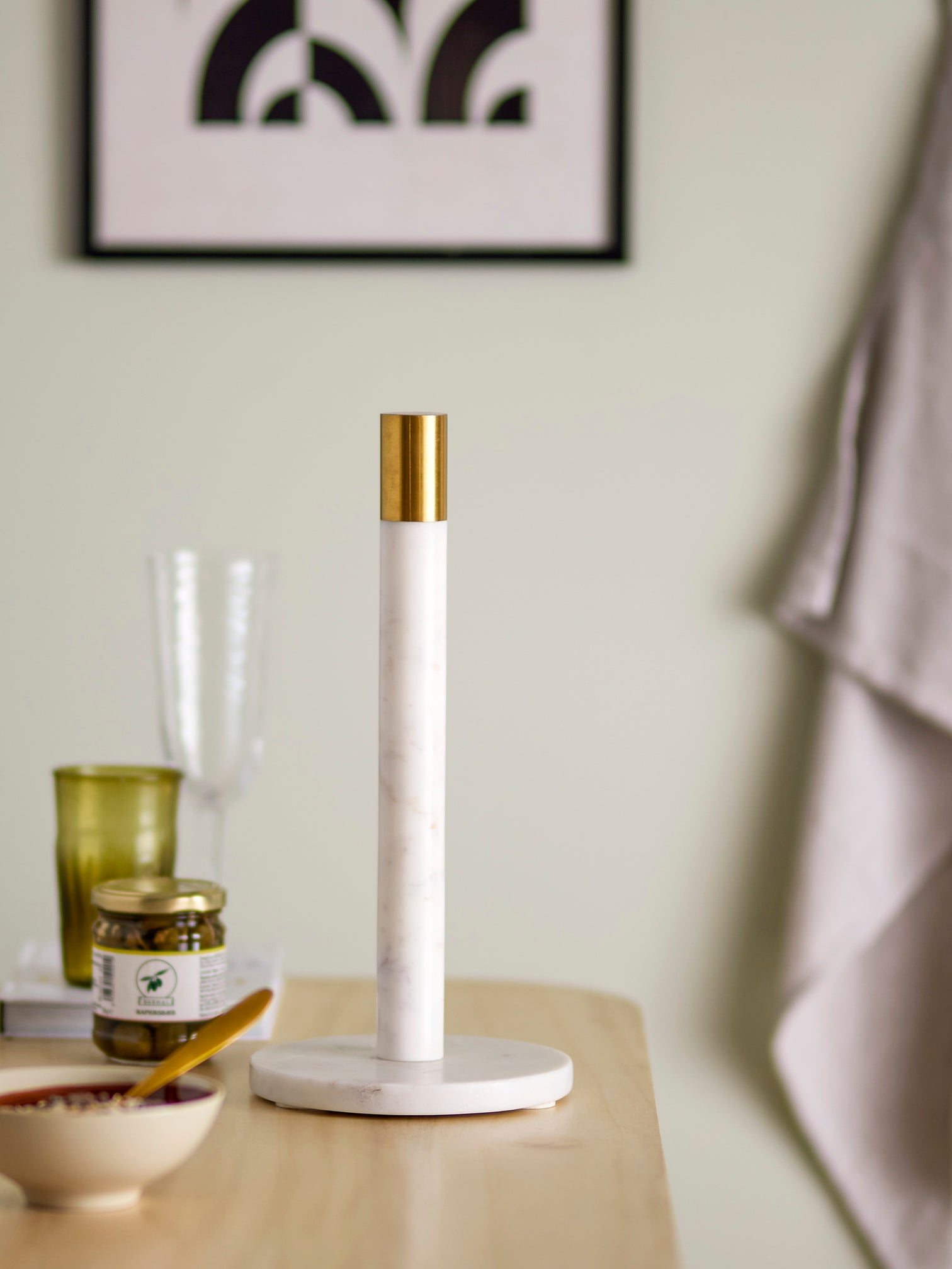 
Dérouleur de sopalin design « Emira » en marbre