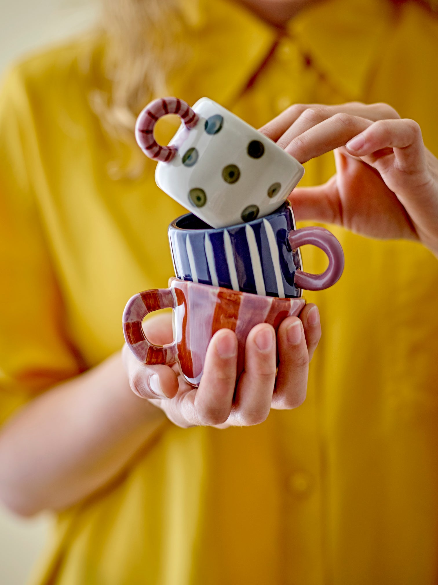 
Handcrafted espresso cups "Nini", set of 6