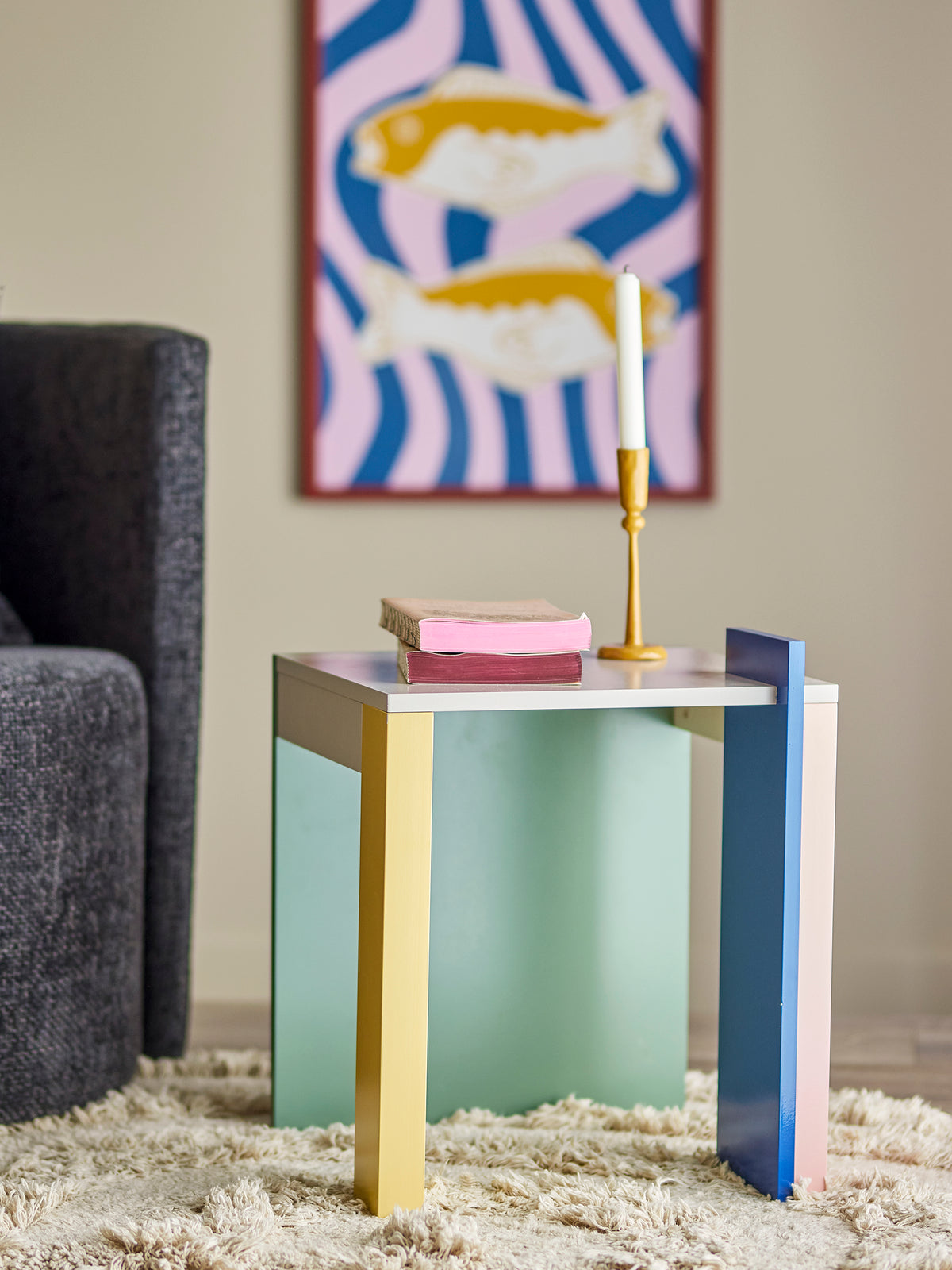 
Designer Side Table "Banjo"