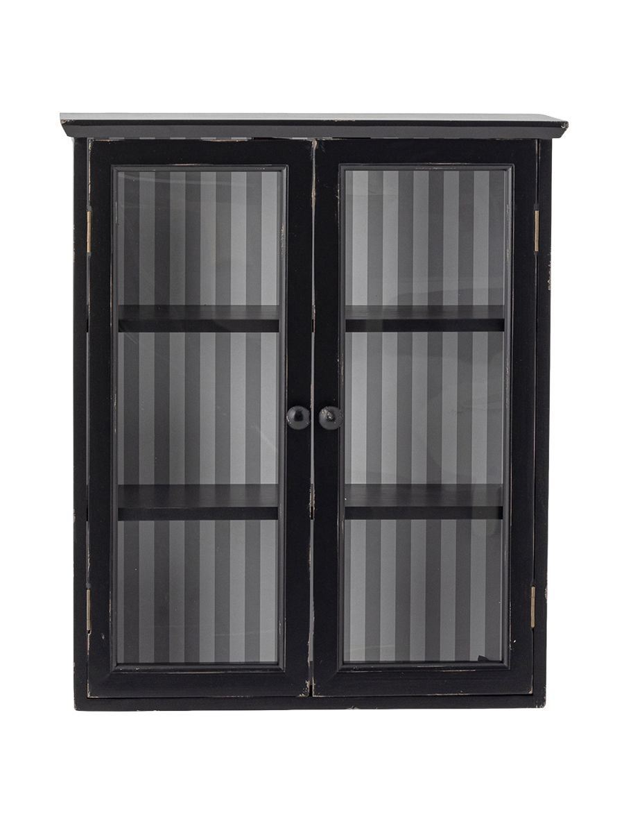 
Cabinet design « Hazem » - Noir à rayures