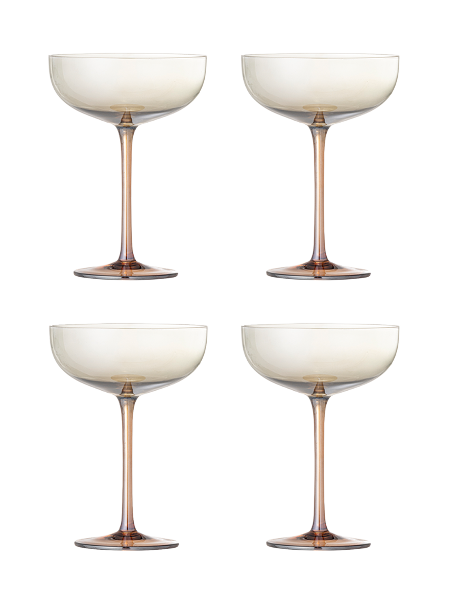 
Set of 4 "Aston" Design Cocktail Glasses
