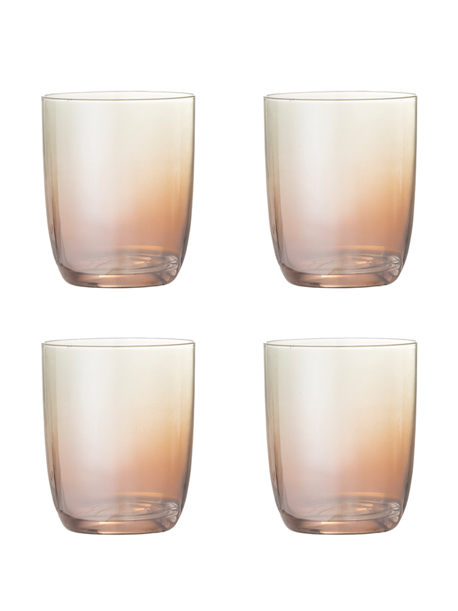 
4er Set Design Trinkgläser „Aston“, 375 ml