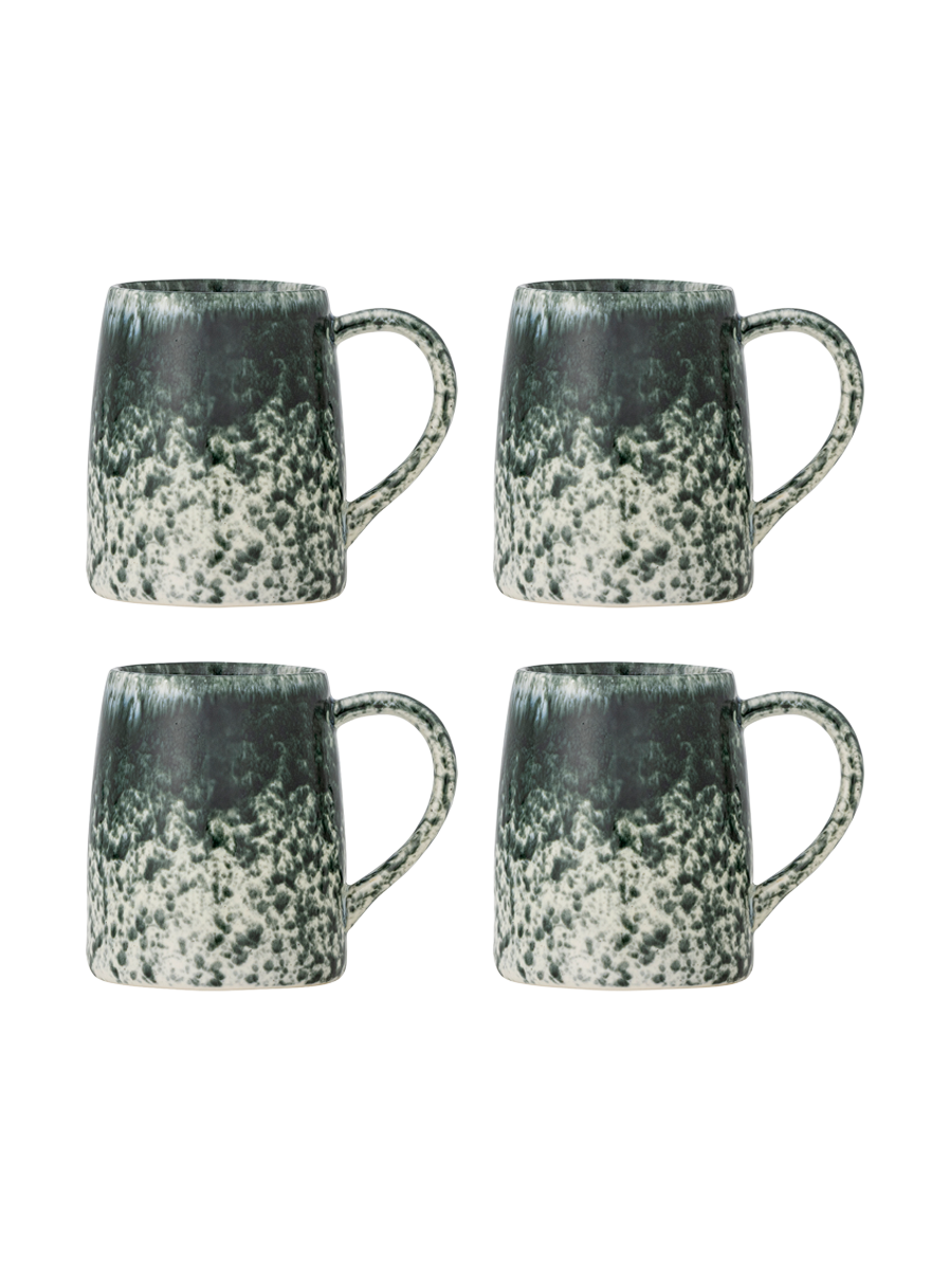 
Ensemble de 4 tasses Winnie faites à la main - Multicolore 3