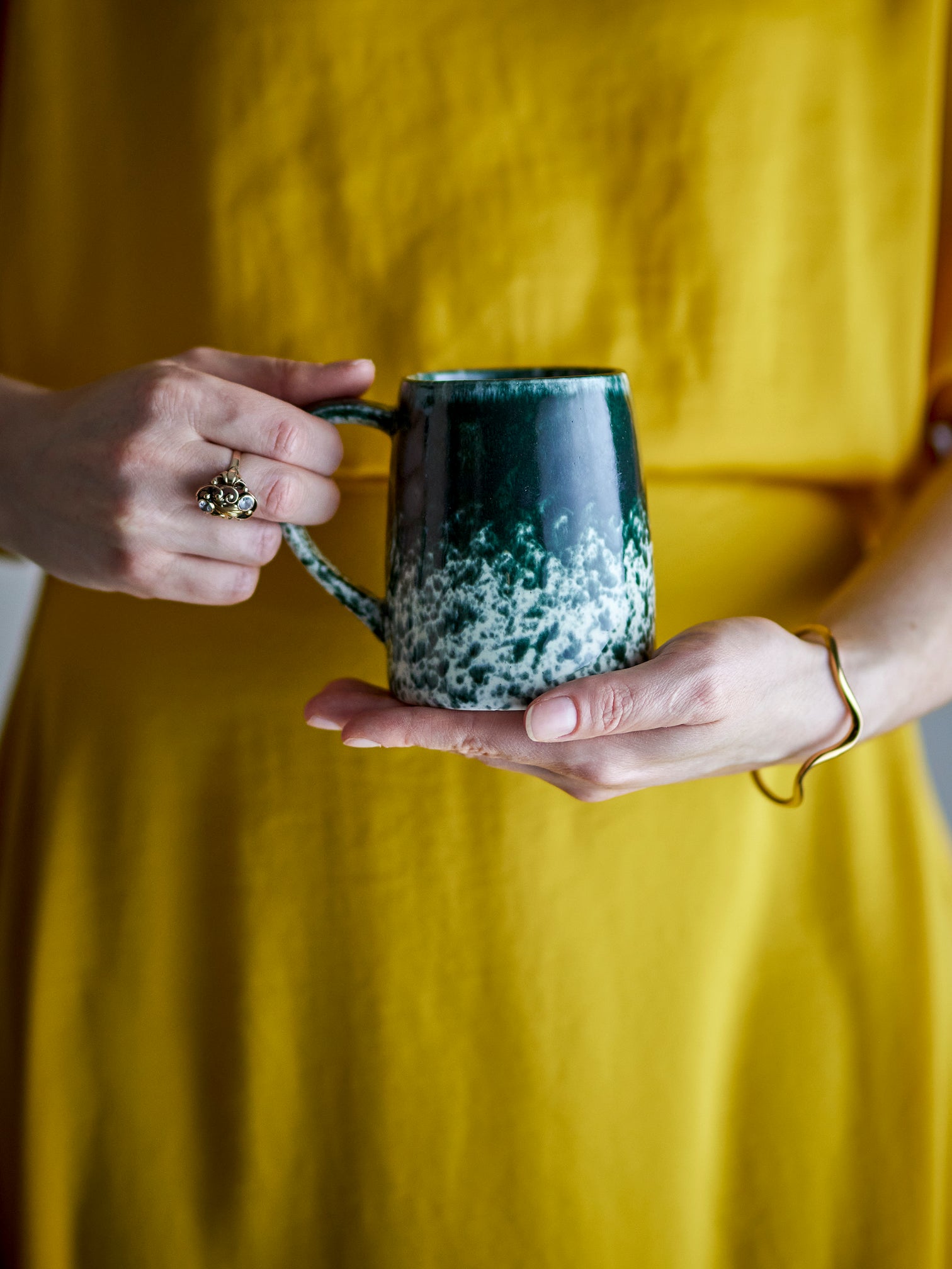 
Ensemble de 4 tasses Winnie faites à la main - Multicolore 3