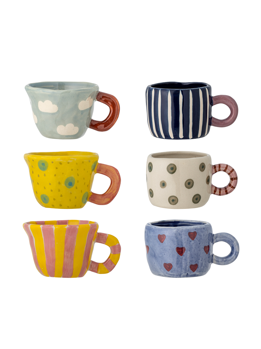 
Handmade Espresso Cup "Nini", Set of 6