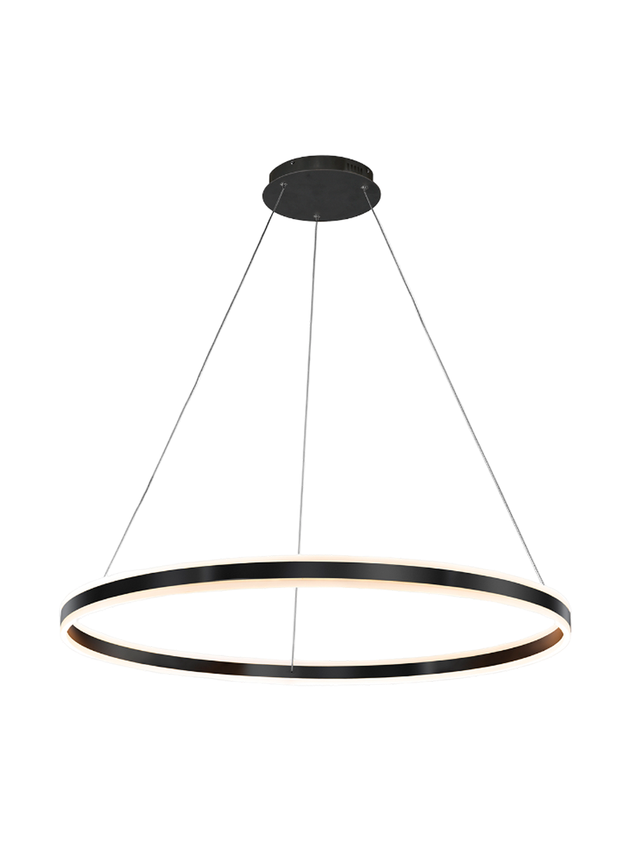 
LED Design Pendellampe „Helia“ - Blattgold-Finsih / Ø 50 cm