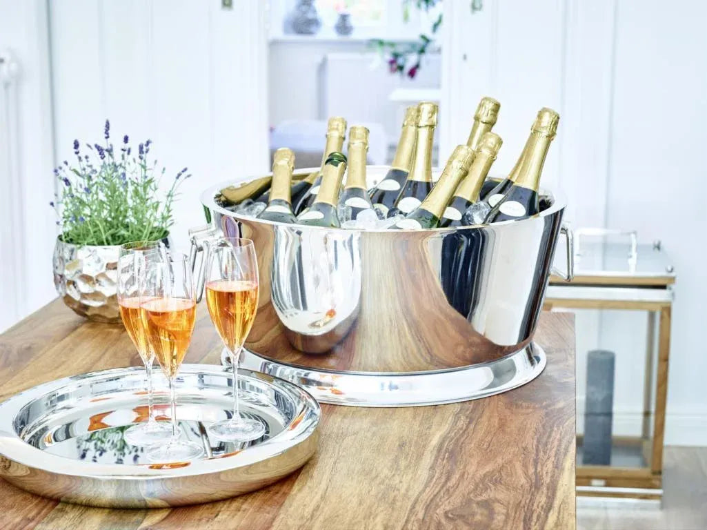 
XL Premium "Michigan" Double-Walled Stainless Steel Champagne Cooler