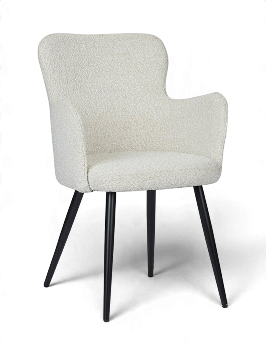 
Poltrona „Wing“ - Bianco Bouclé