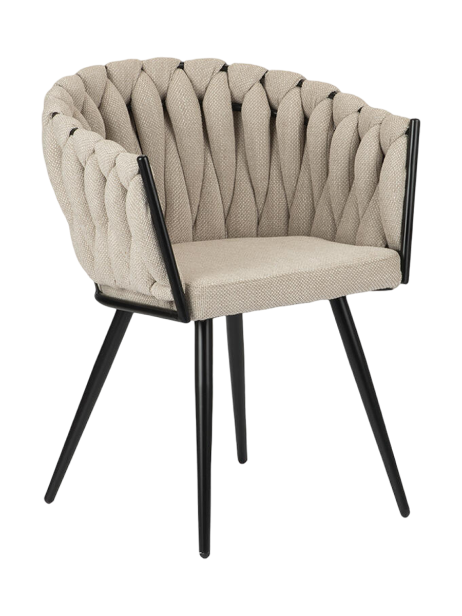 
Designer Armchair "Wave" - Beige