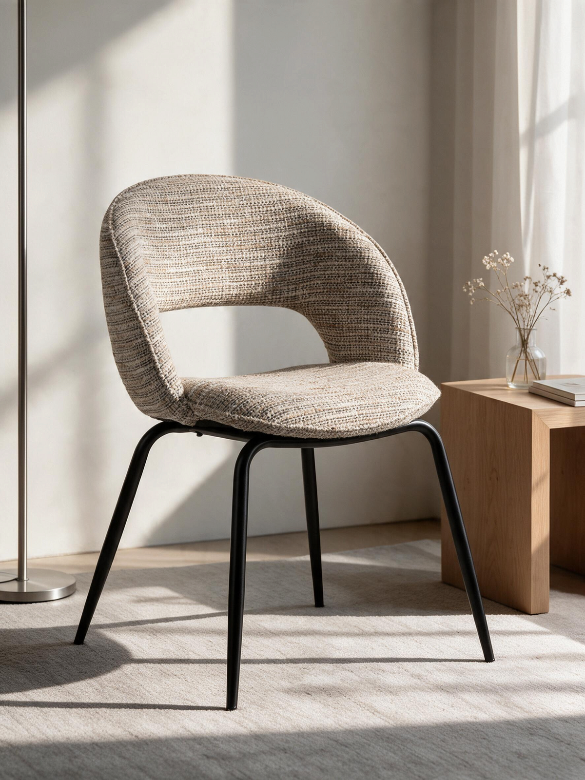 
Designer Chair "Rainbow" - Coconut