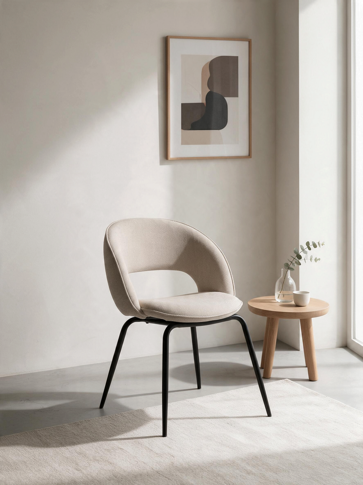 
Designer Chair "Rainbow" - Beige