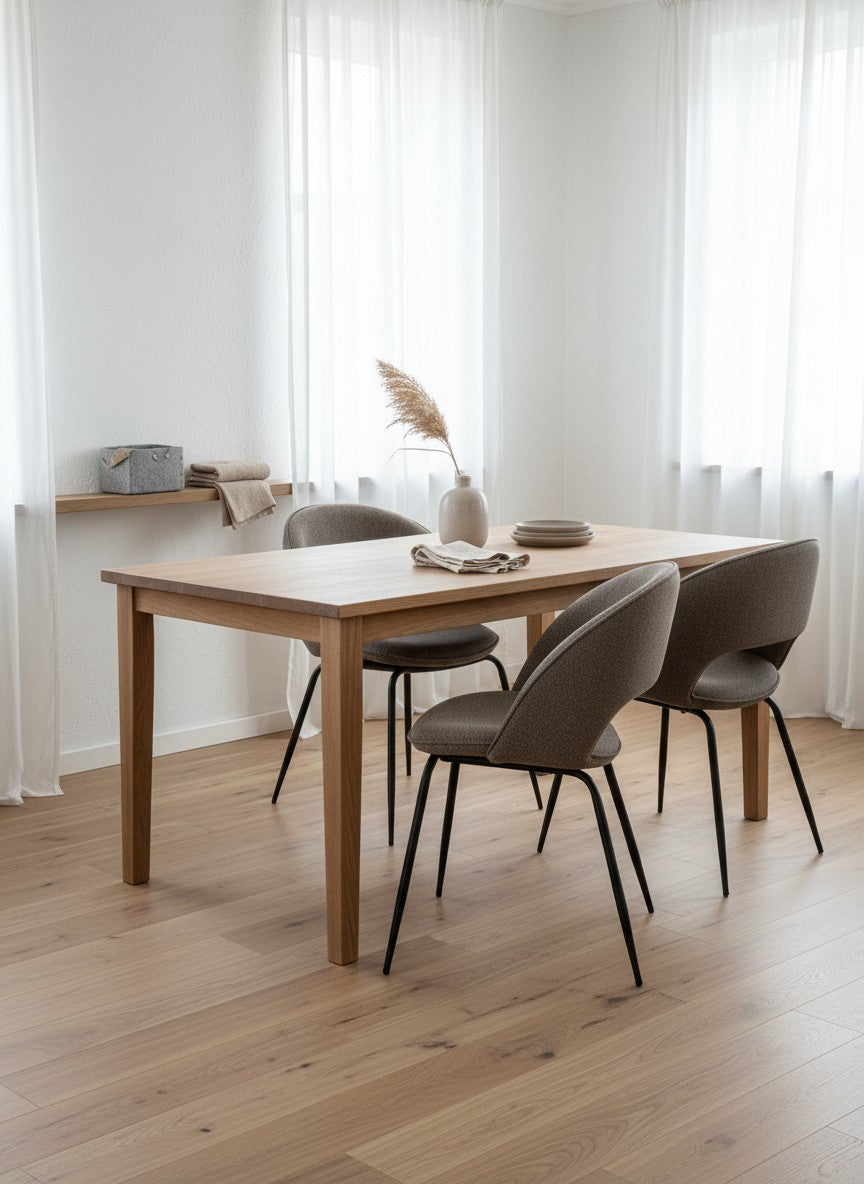 
Design Stuhl „Rainbow“ - Taupe