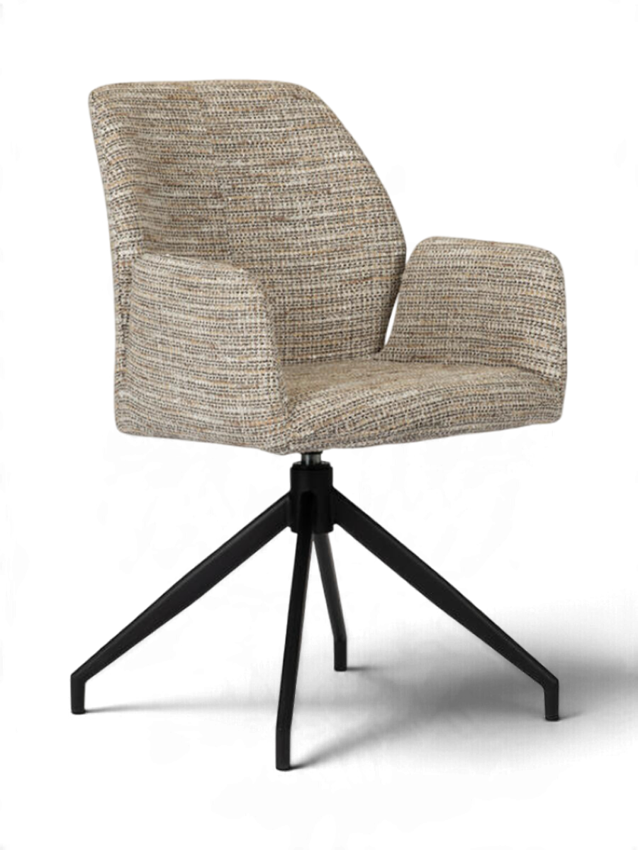 
Sedia girevole di design „Storm“ con braccioli - Coco