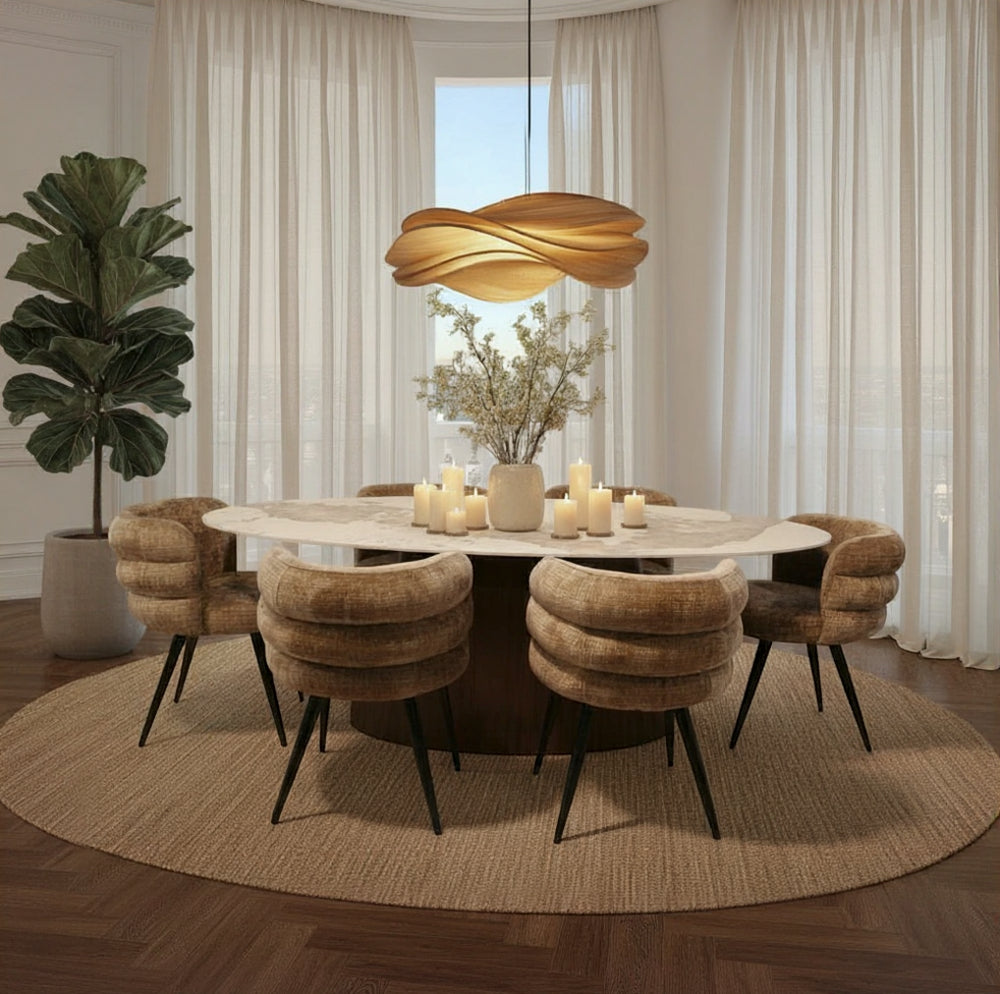
Design Stuhl „Cloud“ - Caramel