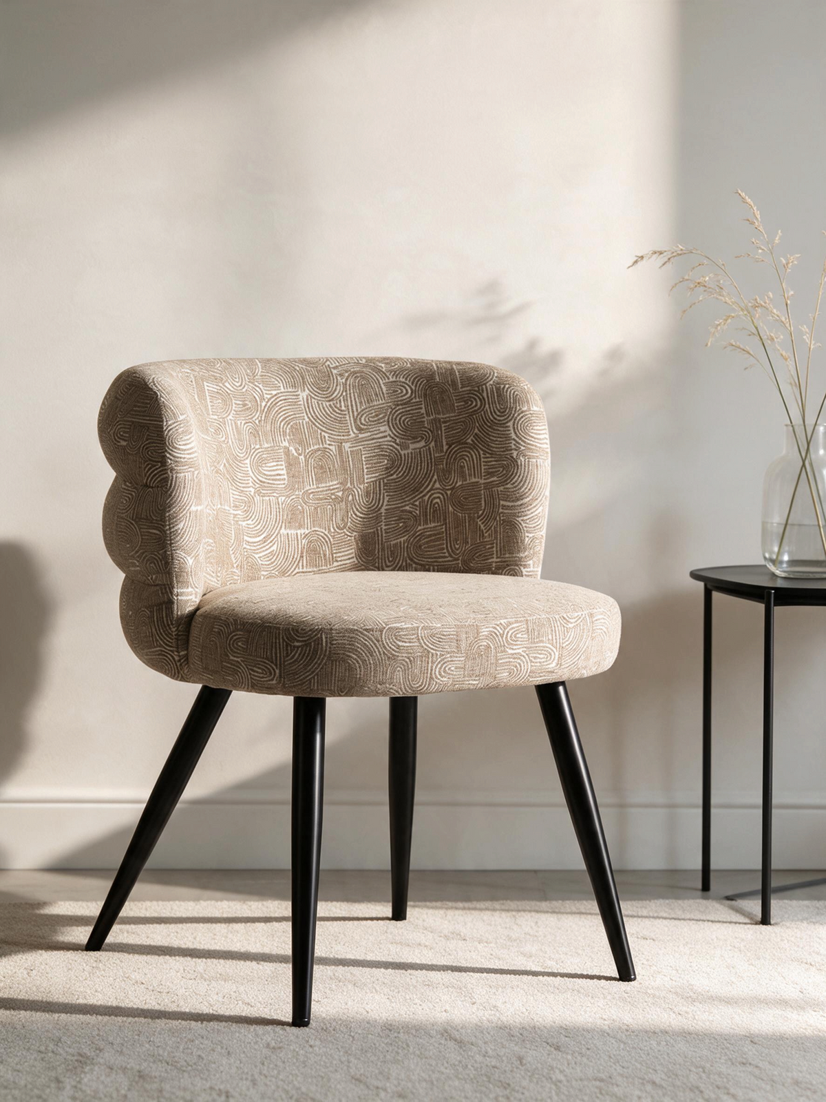 
Sedia di design «Cloud» - Safiya Natural