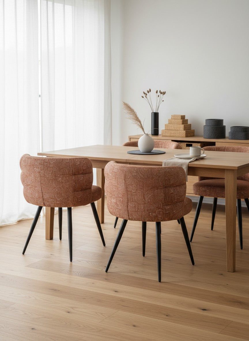 
Design Stuhl „Cloud“ - Safiya Terracotta