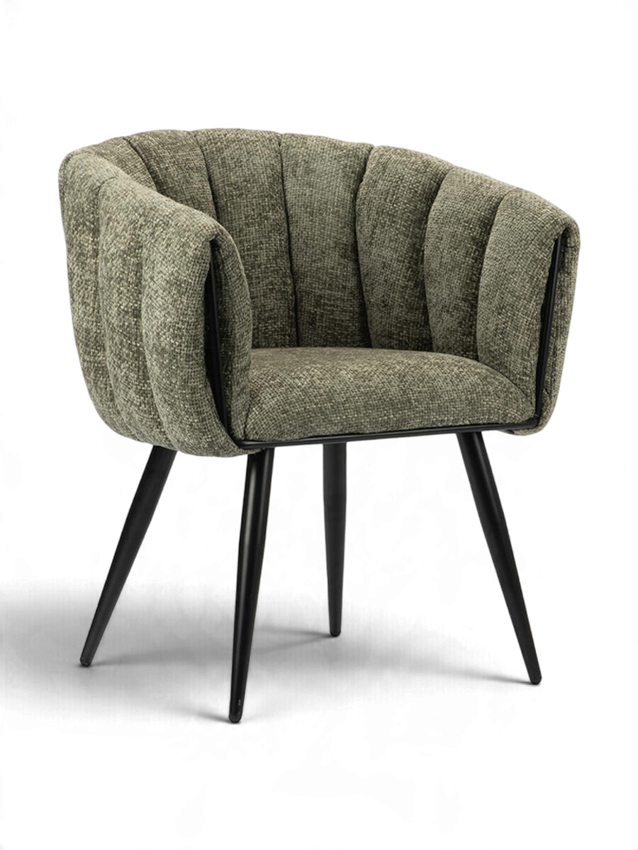 
Sedia di design «Breeze» con braccioli - Pistacchio