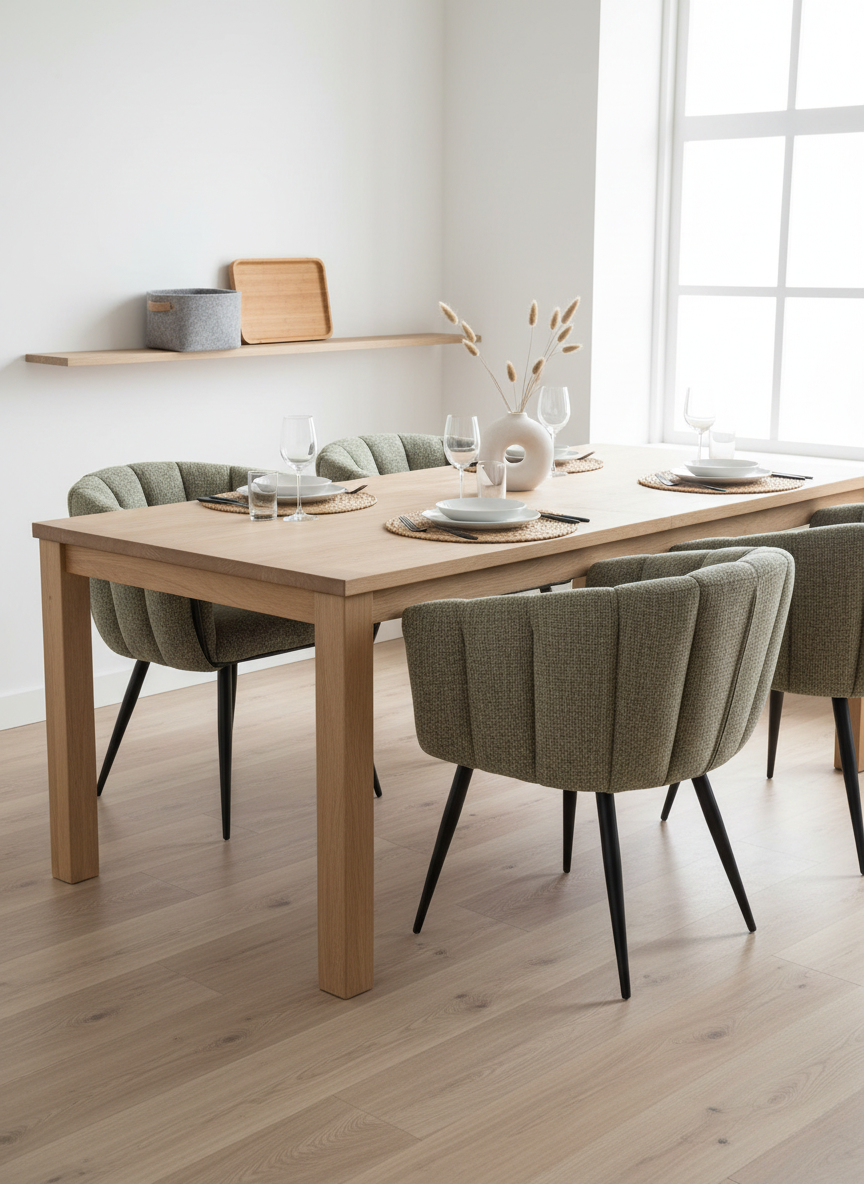 
Design Stuhl „Breeze“ mit Armlehnen - Pistacchio