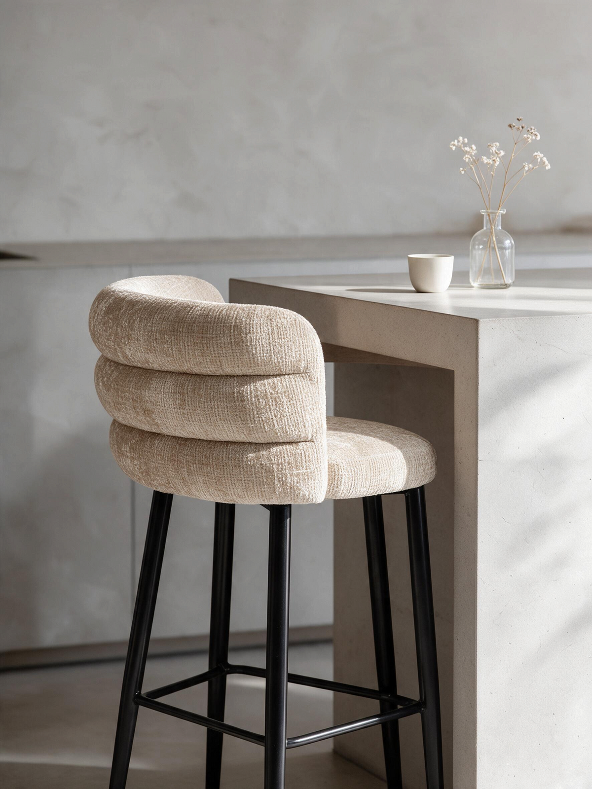 
Sgabello da bar di design „Cloud“ - Altezza della seduta 65 cm